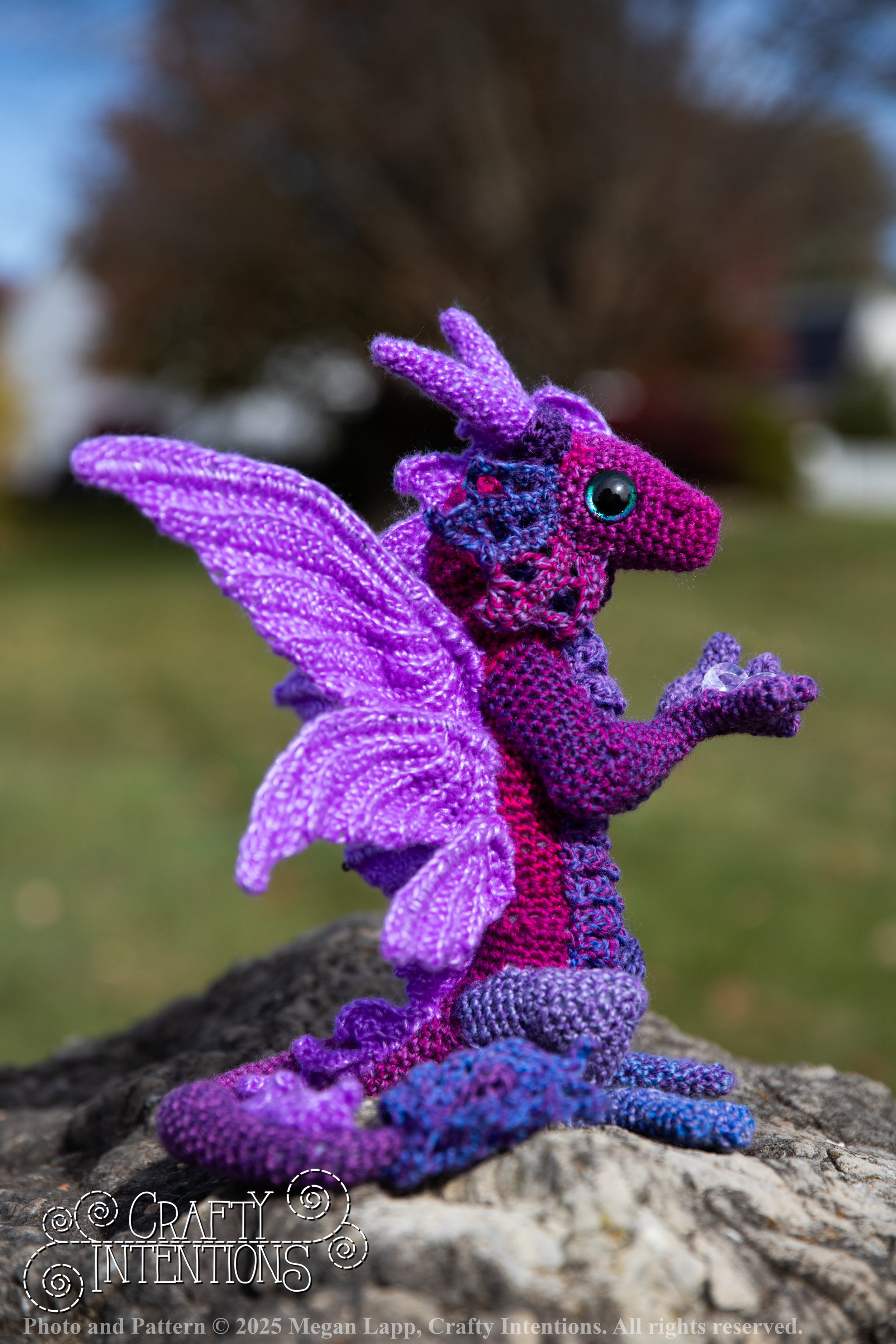 Perched Noodle Dragon — Crafty Intentions